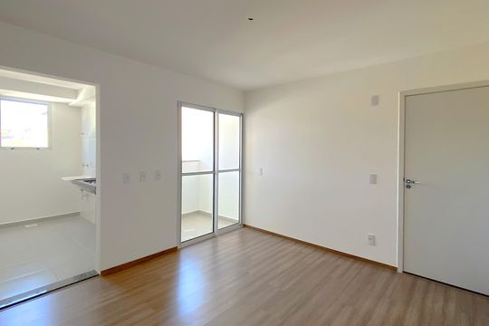 Sala de apartamento à venda com 2 quartos, 46m² em Alto Caiçaras, Belo Horizonte