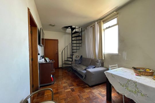 Sala 1 de apartamento à venda com 2 quartos, 126m² em Serra, Belo Horizonte