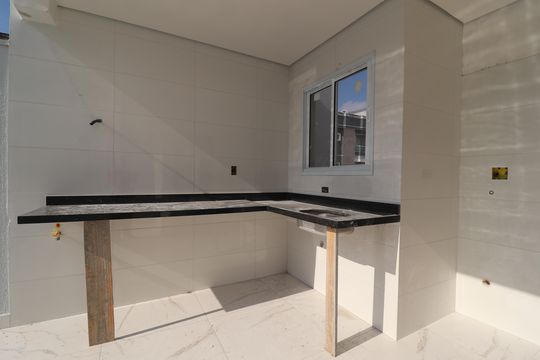Espaço Gourmet de casa de condomínio à venda com 2 quartos, 117m² em Vila Metalúrgica, Santo André