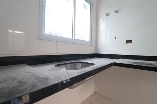 Cozinha de casa de condomínio à venda com 3 quartos, 127m² em Vila Metalúrgica, Santo André