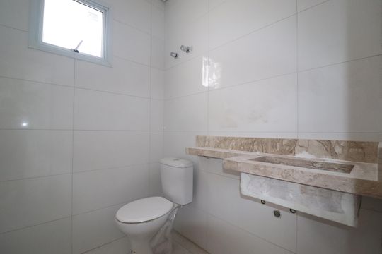 Lavabo 2 de casa de condomínio à venda com 3 quartos, 127m² em Vila Metalúrgica, Santo André