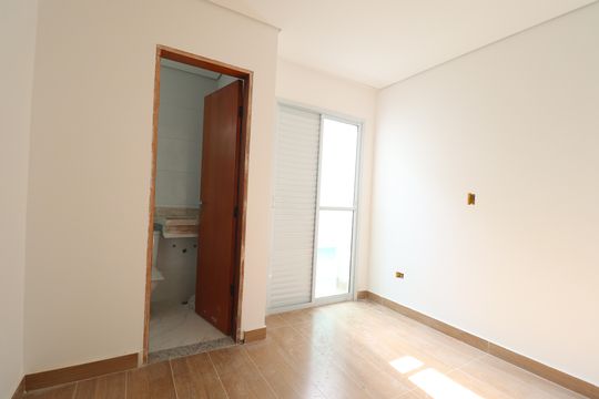 Suíte de casa de condomínio à venda com 3 quartos, 127m² em Vila Metalúrgica, Santo André