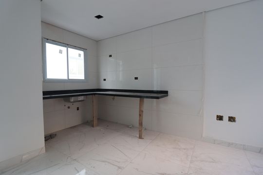 Cozinha de casa de condomínio à venda com 2 quartos, 117m² em Vila Metalúrgica, Santo André