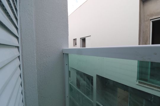 Varanda da Suíte 1 de casa de condomínio à venda com 2 quartos, 117m² em Vila Metalúrgica, Santo André