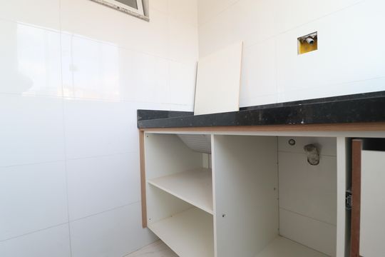 Área de Serviço de casa de condomínio à venda com 3 quartos, 129m² em Vila Metalúrgica, Santo André