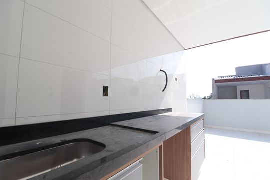 Espaço Gourmet de casa de condomínio à venda com 3 quartos, 129m² em Vila Metalúrgica, Santo André