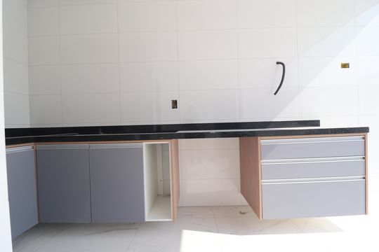 Espaço Gourmet de casa de condomínio à venda com 3 quartos, 129m² em Vila Metalúrgica, Santo André