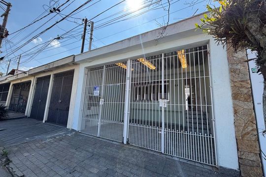 Fachada - Plaquinha de casa para alugar com 3 quartos, 135m² em Jardim Antares, São Bernardo do Campo