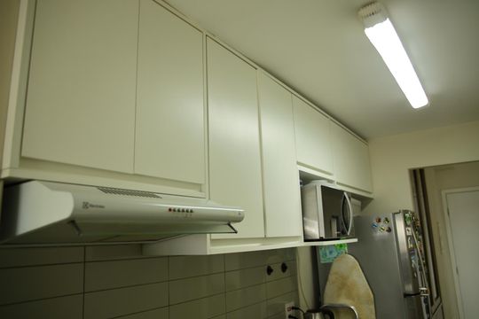 Cozinha de apartamento à venda com 2 quartos, 93m² em Baeta Neves, São Bernardo do Campo