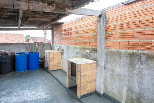 Área de Serviço de casa à venda com 1 quarto, 45m² em Conceição, Diadema