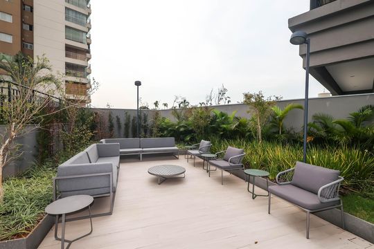Área de convivência de kitnet/studio para alugar com 1 quarto, 27m² em Sacomã, São Paulo