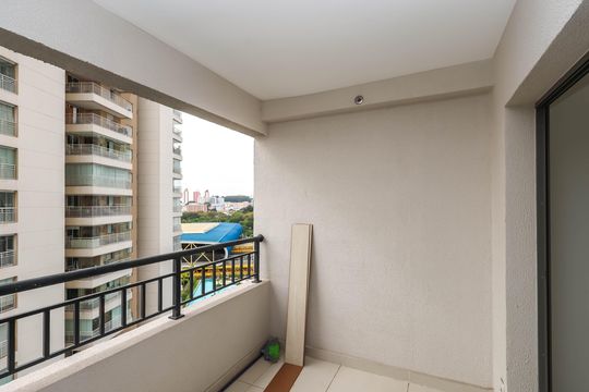 Varanda de kitnet/studio para alugar com 1 quarto, 27m² em Sacomã, São Paulo