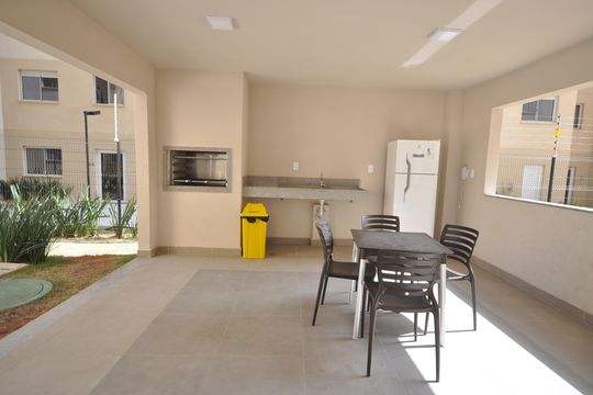 Área comum - Churrasqueira de apartamento para alugar com 2 quartos, 32m² em Parque Novo Mundo, São Paulo