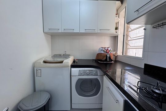 Cozinha de apartamento à venda com 2 quartos, 68m² em Rio Branco, São Leopoldo