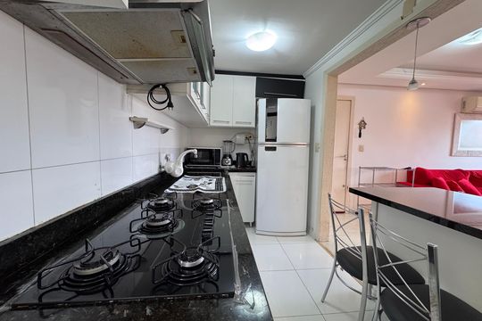 Cozinha de apartamento à venda com 2 quartos, 68m² em Rio Branco, São Leopoldo