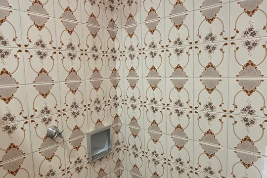 Banheiro de casa para alugar com 2 quartos, 150m² em Vila Camilópolis, Santo André