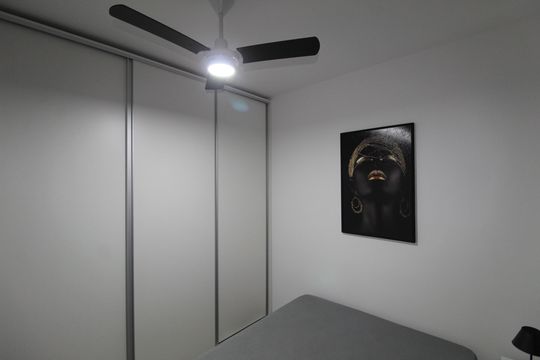 Quarto 1 de apartamento para alugar com 2 quartos, 47m² em Santa Branca, Belo Horizonte