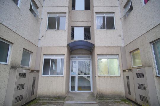 Fachada do bloco de apartamento à venda com 2 quartos, 42m² em Santo Afonso, Novo Hamburgo
