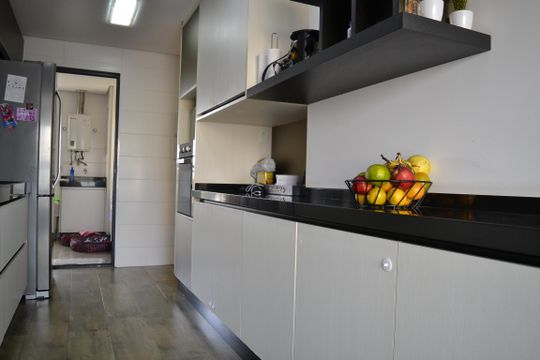 Cozinha de apartamento à venda com 4 quartos, 140m² em Jardim, Santo André