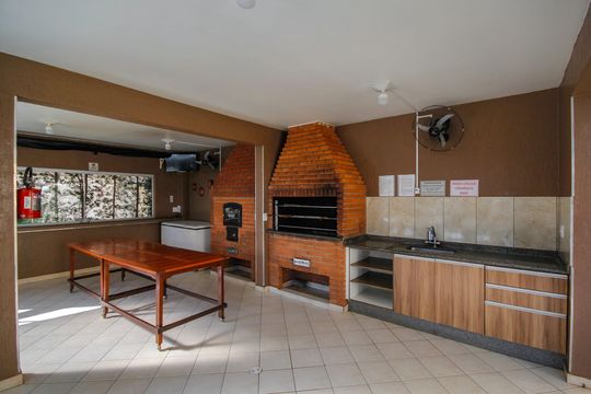 Área comum de apartamento à venda com 3 quartos, 65m² em São Domingos, São Paulo