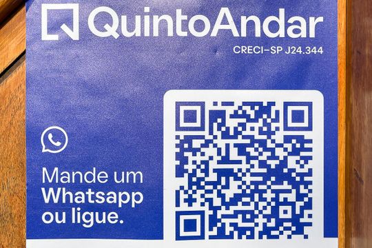 Placa de apartamento para alugar com 1 quarto, 46m² em Vila Helena, São Bernardo do Campo