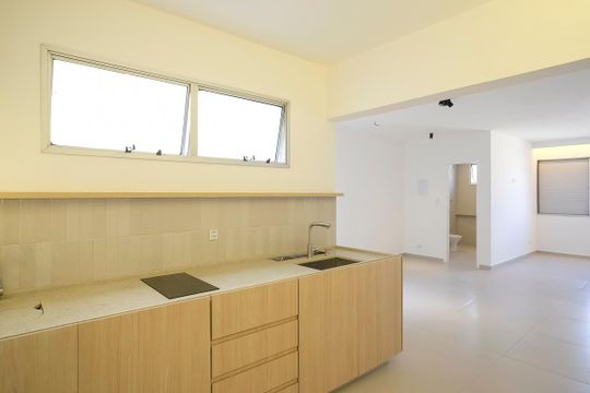 Cozinha/área de serviço de apartamento para alugar com 1 quarto, 46m² em Vila Helena, São Bernardo do Campo
