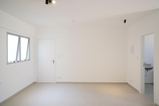 Sala de apartamento para alugar com 1 quarto, 46m² em Vila Helena, São Bernardo do Campo