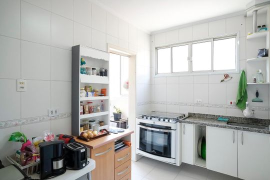 Cozinha de apartamento à venda com 3 quartos, 78m² em Jardim Sao Caetano, São Caetano do Sul