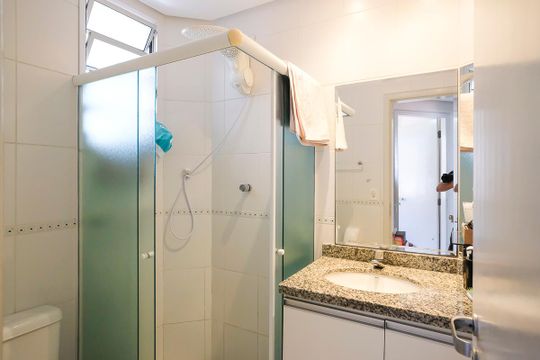 Banheiro de apartamento à venda com 3 quartos, 78m² em Jardim Sao Caetano, São Caetano do Sul