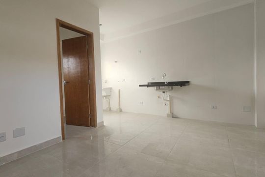 Sala/Cozinha e Área de Serviço de apartamento para alugar com 2 quartos, 50m² em Vila Matilde, São Paulo