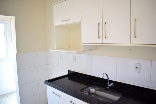 Cozinha de apartamento à venda com 1 quarto, 51m² em Jardim Paulista, Ribeirão Preto
