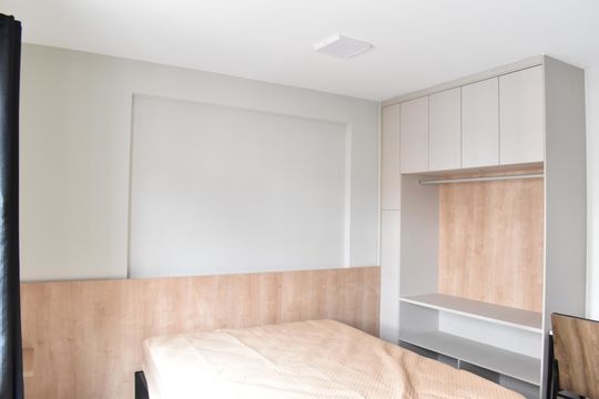 Studio de kitnet/studio para alugar com 1 quarto, 24m² em Centro, Curitiba