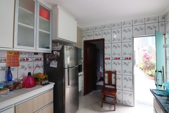 Cozinha de casa à venda com 2 quartos, 175m² em Bairro dos Casa, São Bernardo do Campo