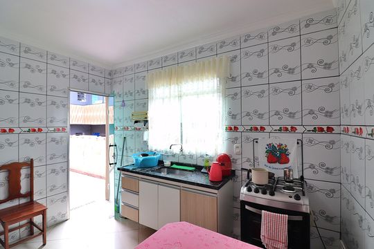 Cozinha de casa à venda com 2 quartos, 175m² em Bairro dos Casa, São Bernardo do Campo