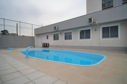 Área comum - Piscina de apartamento à venda com 2 quartos, 56m² em Santo Afonso, Novo Hamburgo