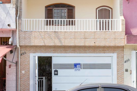 Fachada - Placa de casa à venda com 3 quartos, 500m² em Conceição, Diadema