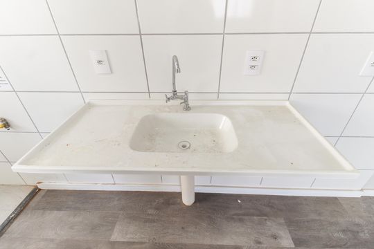 Cozinha de apartamento à venda com 2 quartos, 41m² em Cidade Nova São Miguel, São Paulo