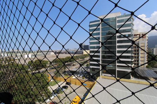 Sala - Varanda de apartamento para alugar com 4 quartos, 135m² em Barra da Tijuca, Rio de Janeiro