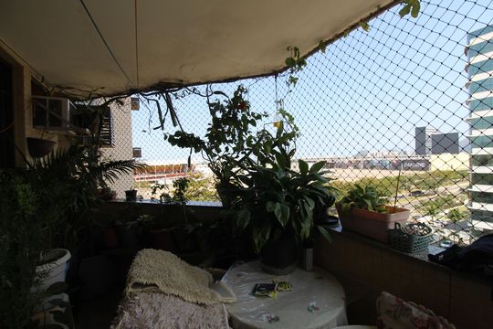 Sala - Varanda de apartamento para alugar com 4 quartos, 135m² em Barra da Tijuca, Rio de Janeiro