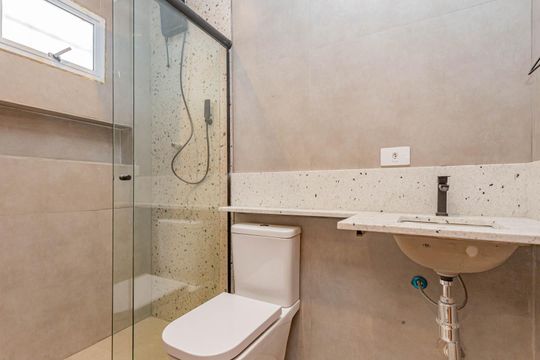 Banheiro de apartamento para alugar com 1 quarto, 33m² em Aclimação, São Paulo