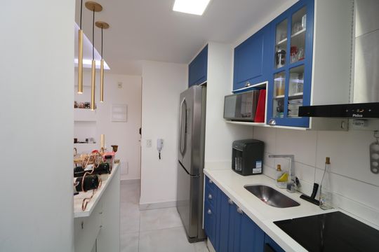 Cozinha de apartamento à venda com 2 quartos, 54m² em Jardim Vila Formoza, São Paulo