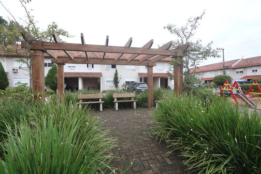 Área comum de casa de condomínio à venda com 3 quartos, 120m² em Fátima, Canoas