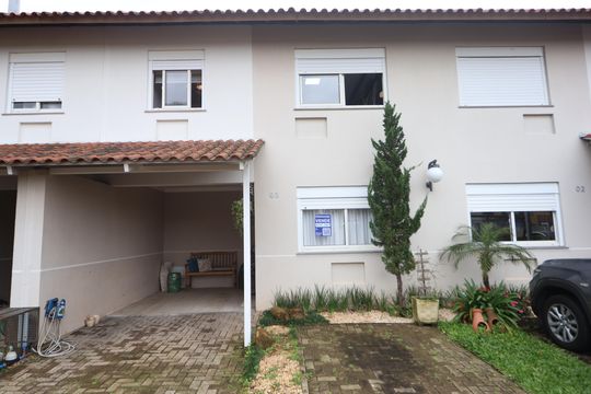 Fachada da Casa de casa de condomínio à venda com 3 quartos, 120m² em Fátima, Canoas