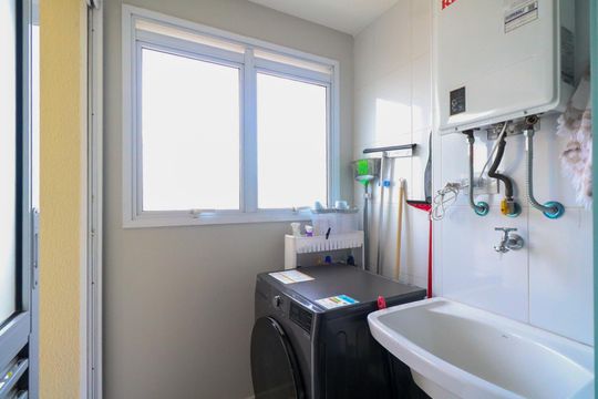Área de Serviço de apartamento à venda com 2 quartos, 70m² em Fundação, São Caetano do Sul