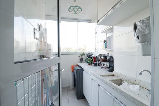 Área de Serviço de apartamento à venda com 2 quartos, 58m² em Imirim, São Paulo
