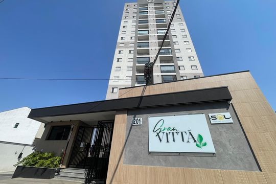 Fachada do Prédio de apartamento à venda com 2 quartos, 50m² em Vila Augusta, Guarulhos