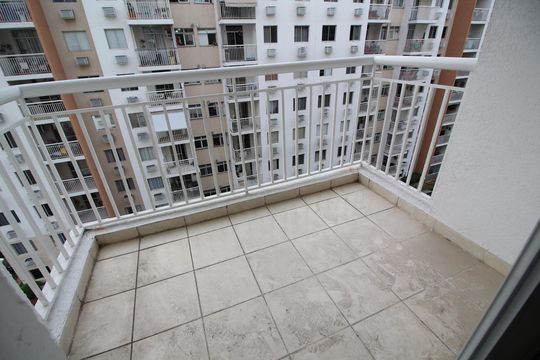 Sala - Varanda de apartamento à venda com 2 quartos, 50m² em Anil, Rio de Janeiro