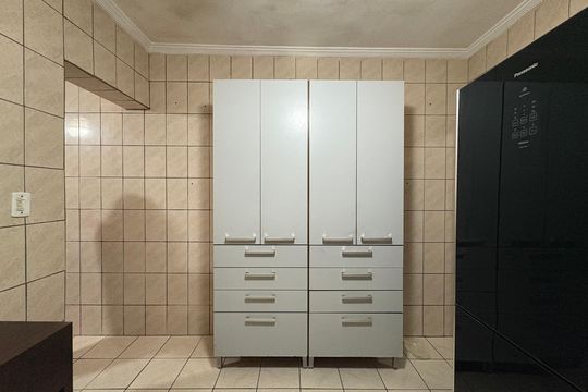 Cozinha de casa à venda com 3 quartos, 302m² em Parque Itrapoã, Santo André