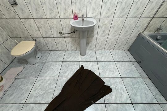 Banheiro da Suíte de casa à venda com 3 quartos, 302m² em Parque Itrapoã, Santo André