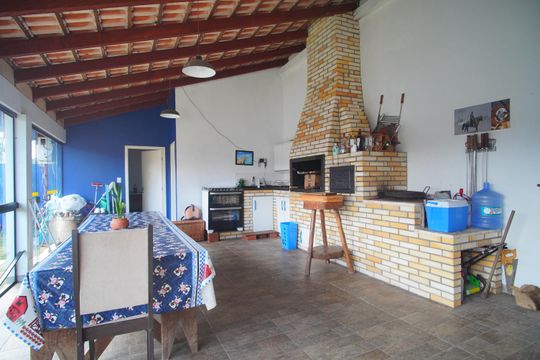 Área gourmet de casa à venda com 2 quartos, 430m² em Ideal, Novo Hamburgo